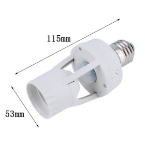 light sensor bulb socket for E27 LED lamp