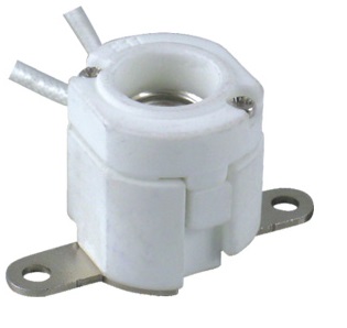 E11 porcelain halogen lamp holder socket base