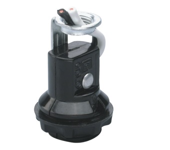 E12 Phenolic Edison Screw Lamp base GE-6012