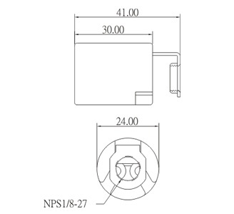 E14 Porcelain Lamp Socket Base GE-6014B Diagram