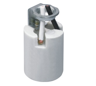 E14 Porcelain Lamp Socket Base GE-6014B