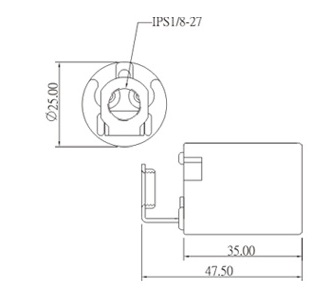 E17 porcelain halogen lamp holder socket base with ring bracket dimension