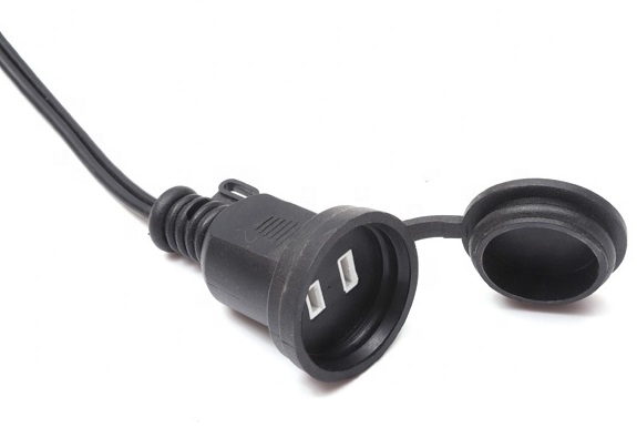 E26 black custom battery powered festoon hanging lighting plug