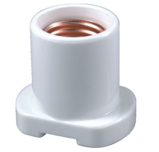 E26 porcelain halogen lamp holder socket base