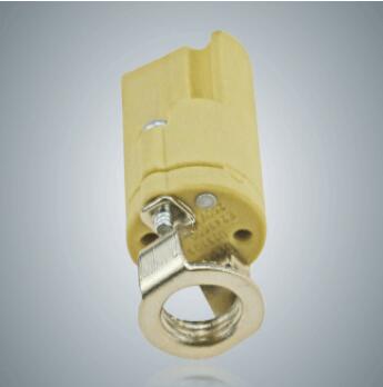 G9 porcelain light bulb socket base with screw thread