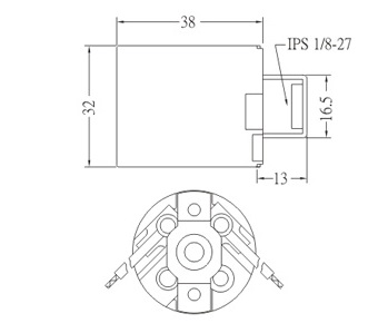 GE-6002-3 E26 Phenolic Light Socket diagram