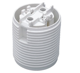 GE-6051 Plastic lamp socket base E27