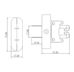 PAR56 and PAR64 Mogul prong lamp holder sockets base dimension